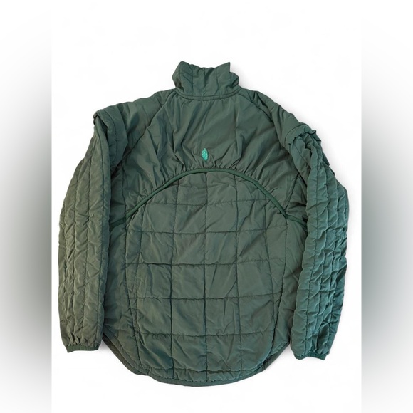 FP Movement by Free People Green Quilted Sweatshirt - Picture 2 of 3